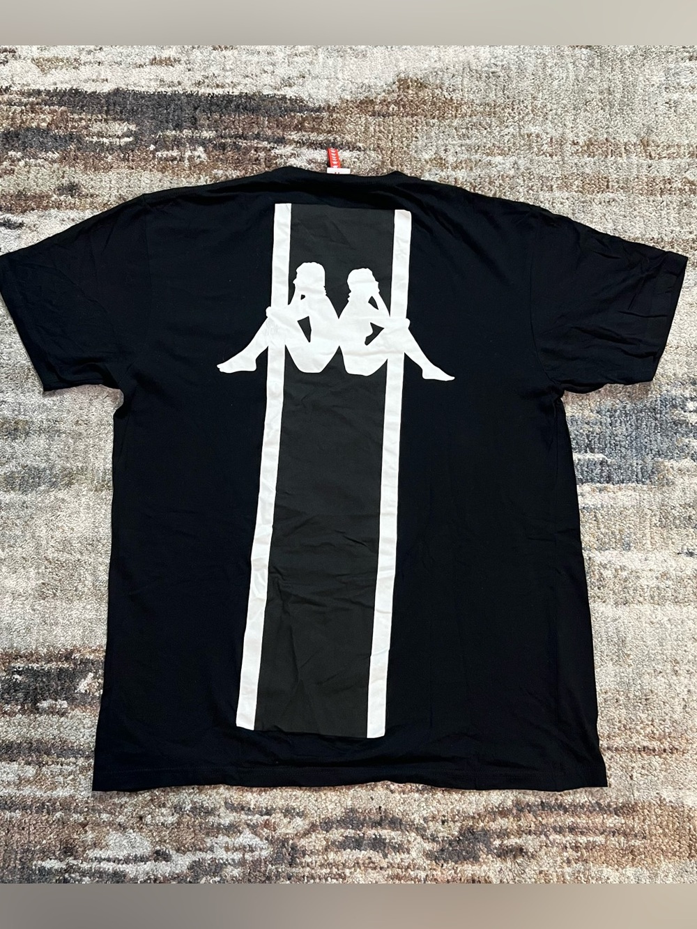 NEW KAPPA Authentic Big Back Logo Tee Shirt